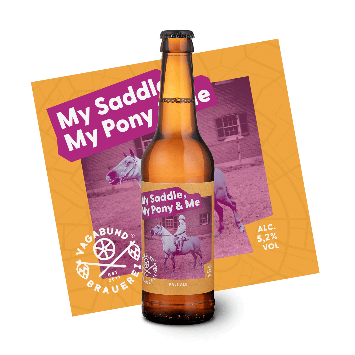 my saddle, my pony and me pale ale craft beer vagabund brauerei brewery bar berlin wedding beergarden